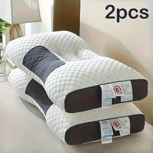 ErgoRest™ Neck Support Pillow Orthopedic Comfort for Sleep & Relaxation