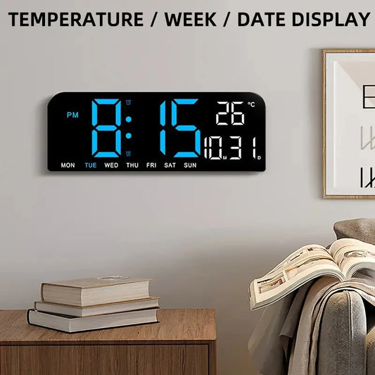TIMESS Large Display LED Digital Alarm Clock